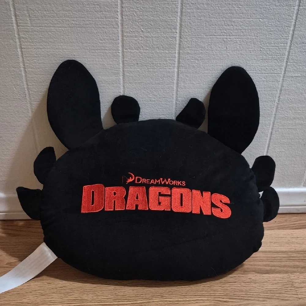 Dreamworks Black Dragon Plush